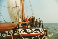 1984-09-14 Bootweekend IJsselmeer UITMVE 36 1984-09-14 Bootweekend IJsselmeer UITMVE 36